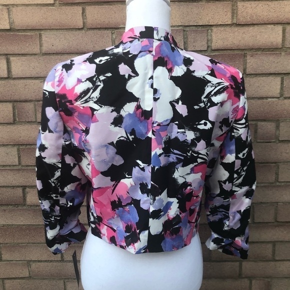 Evan-Picone Floral Blazer Size 10 NWT - Picture 5 of 11